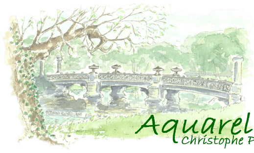 Chantilly - Le pont des grands hommes